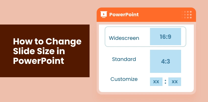 Step-by-step guide to change slide size in PowerPoint