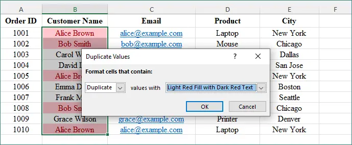 choose a formatting style