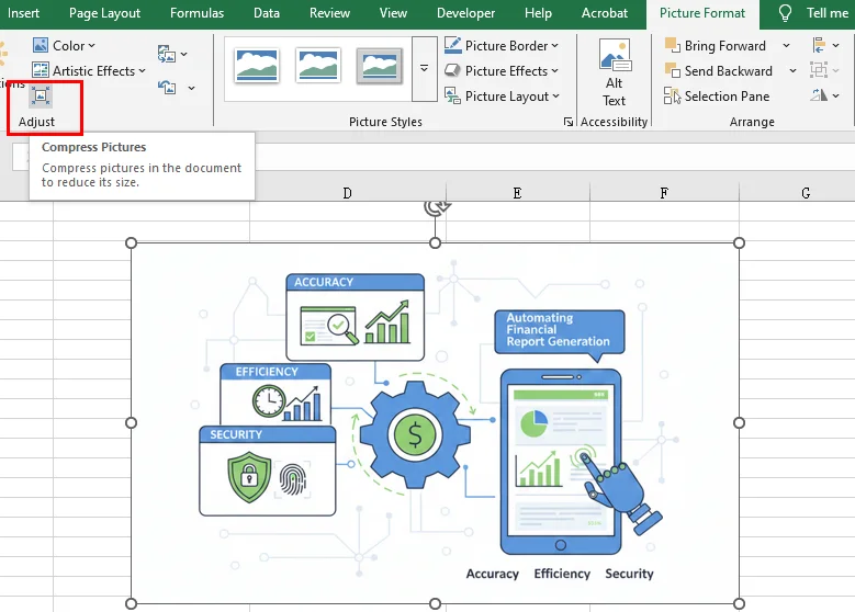Reducir el Tamaño de un Archivo de Excel Comprimiendo Imágenes