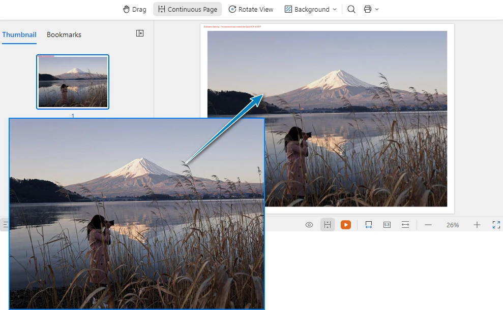 Image to OFD conversion result in C++