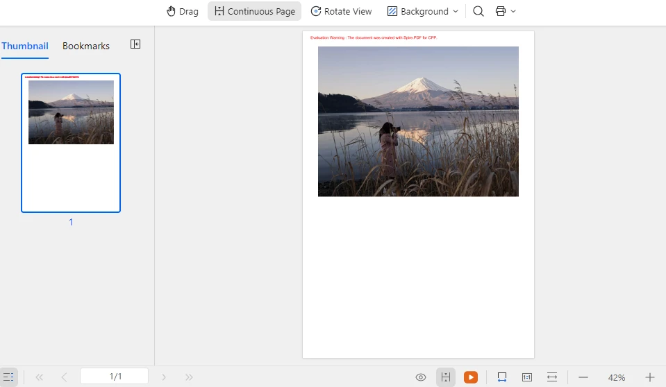 Image scaled to fit A4 page in OFD using C++