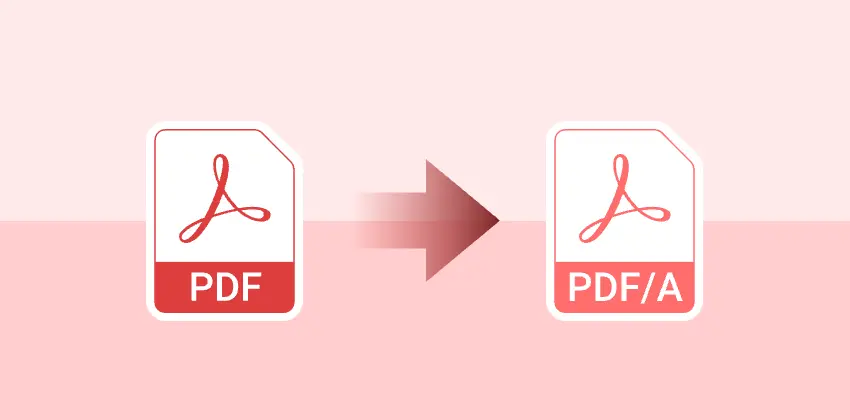 Visual guide to convert PDF to PDF/A