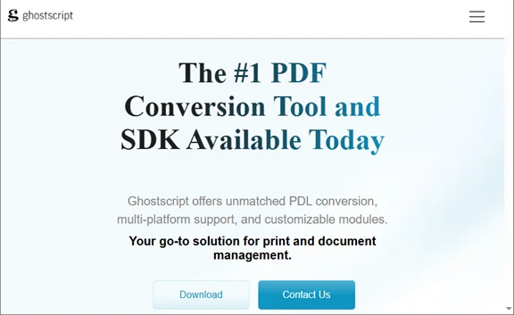 Export PDF to PostScript via Ghostscript Command Line