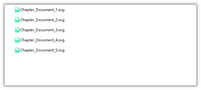 SVG files converted from each page of the PDF