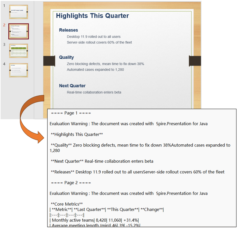 Convert multiple slides to Markdown