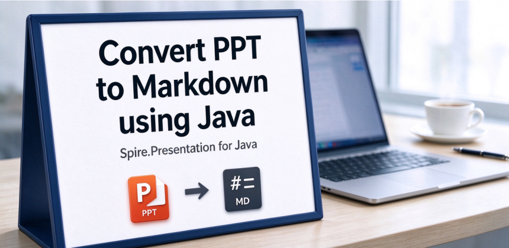 Convert PowerPoint Presentations to Markdown in Java