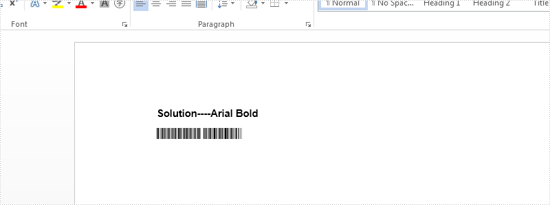 How to convert the word document with non-standard font to PDF