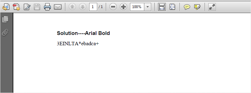 How to convert the word document with non-standard font to PDF