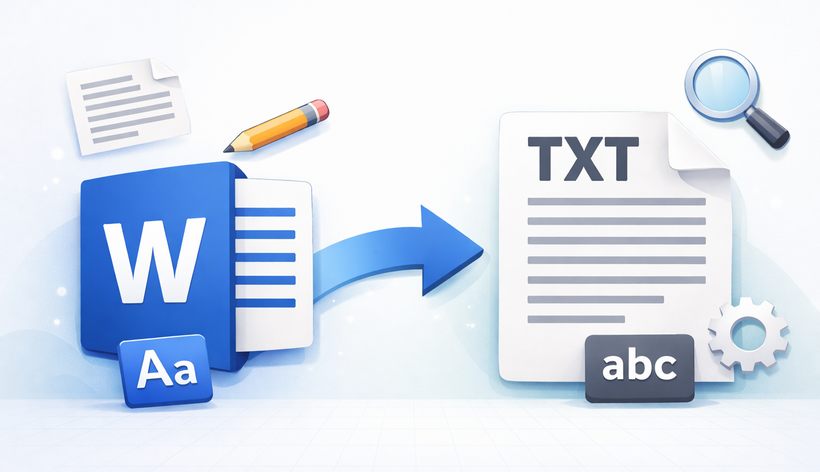 I migliori metodi gratuiti per convertire Word Doc in TXT