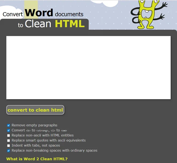 Copier le contenu de Word et le coller dans un éditeur HTML