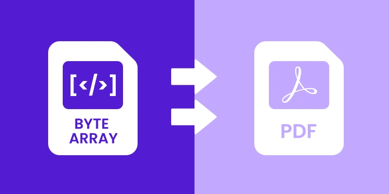 Java Convert Byte Array to PDF