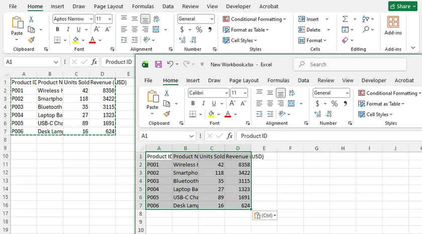 Copy and Paste CSV Files into Separate Worksheets