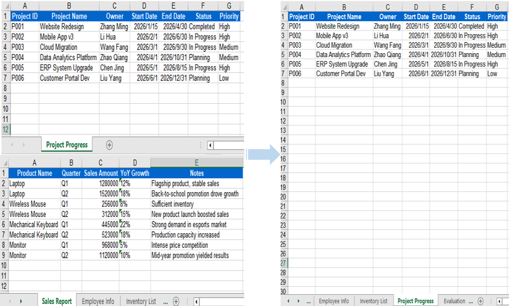 Copying a worksheet across workbooks