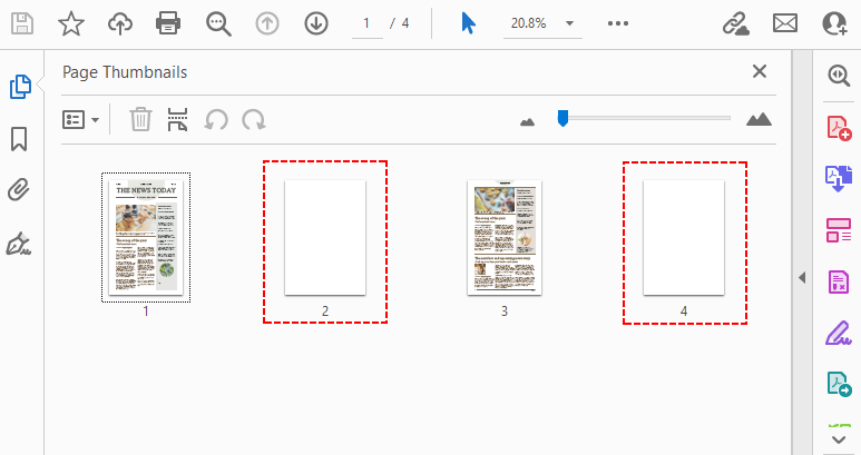 Insérer deux pages vierges dans un PDF en utilisant C# avec Free Spire.PDF