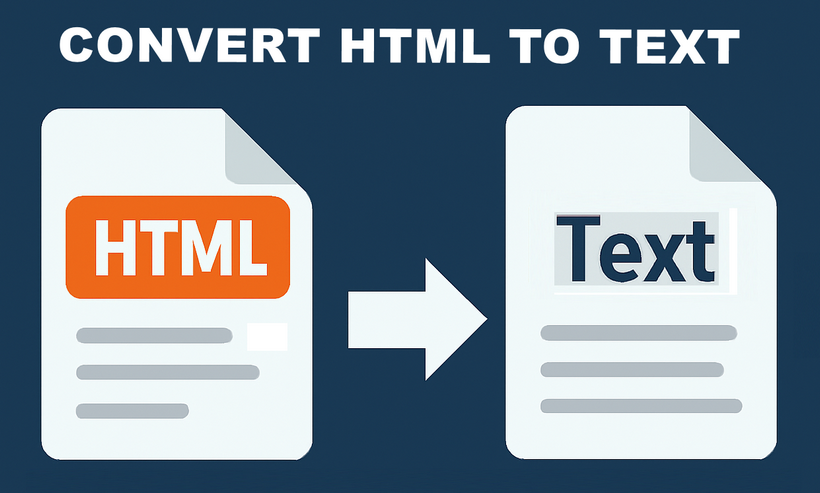Convert HTML to Plain Text using C#