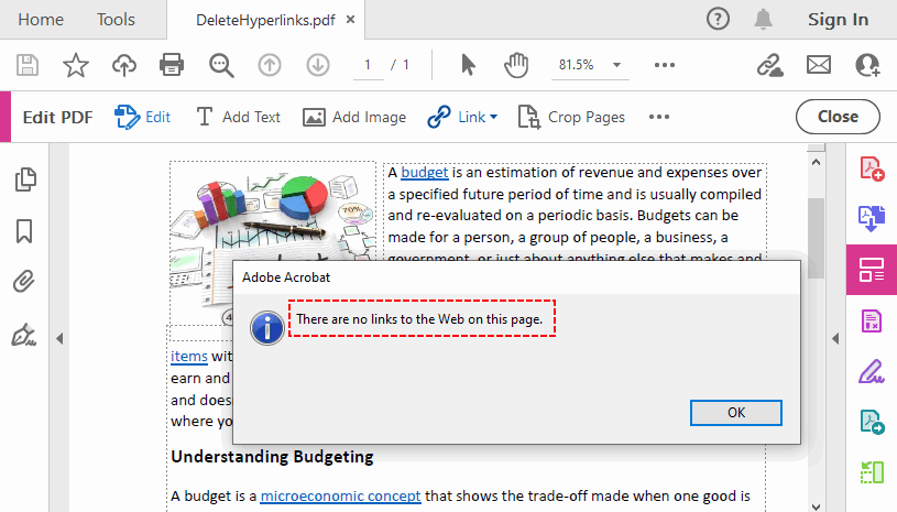 Remove all hyperlinks from PDF using C# with Free Spire.PDF