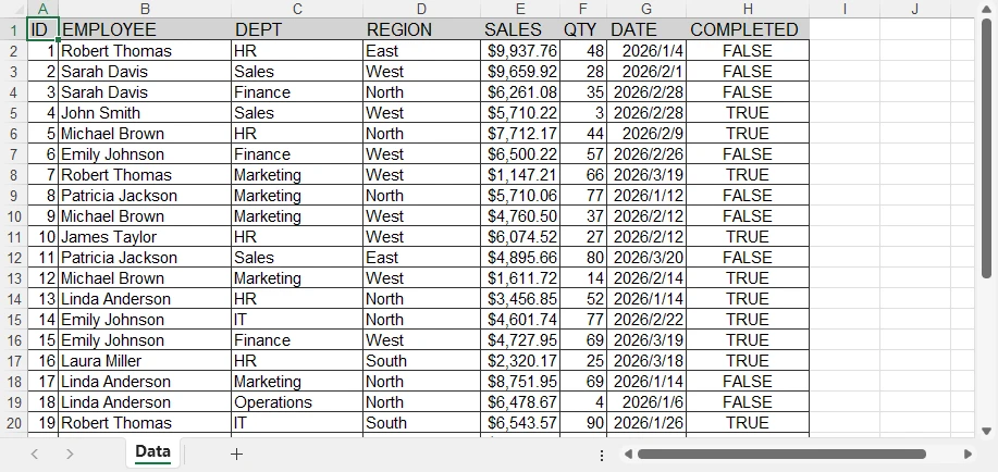 Convert DBF to Formatted Excel File with Python