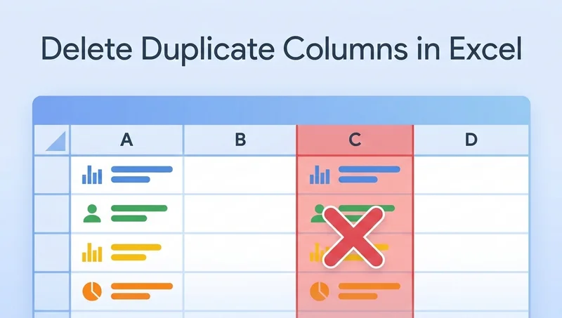 Elimina Colonne Duplicate in Excel con Quattro Metodi Efficaci