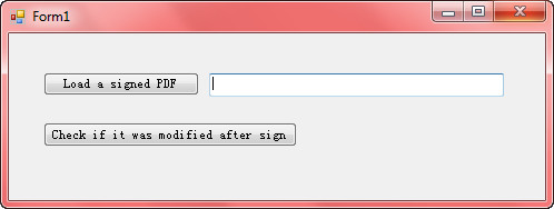 How to detect whether a signed PDF was modified or not using C#