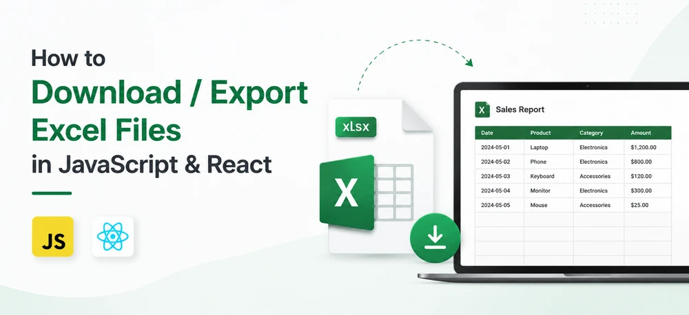 Excel File Export in JavaScript and React