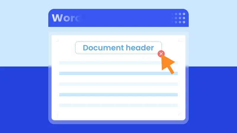 How to Eliminate Header in Word Document