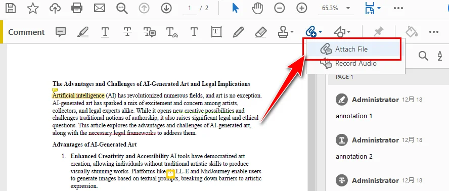 Embed Videos in PDF with Attachment Feature in Adobe Acrobat