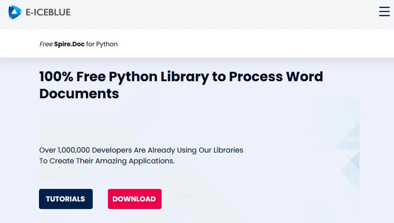 Spire.Doc para Python gratis: Forma de programación para convertir EPUB a texto