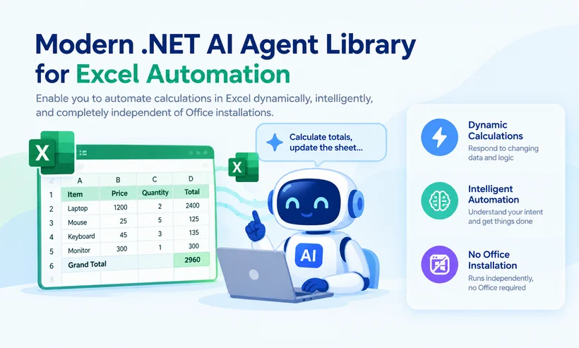 AI-powered spreadsheet automation in .NET with Spire.Agent.Office
