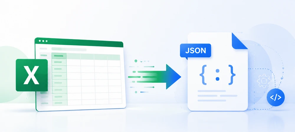 How to Export Excel to JSON