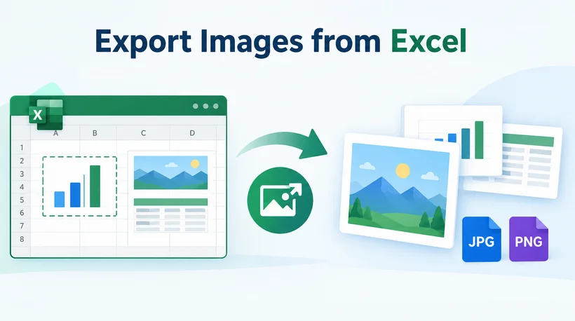 Explore 5 methods to extract and save images from Excel