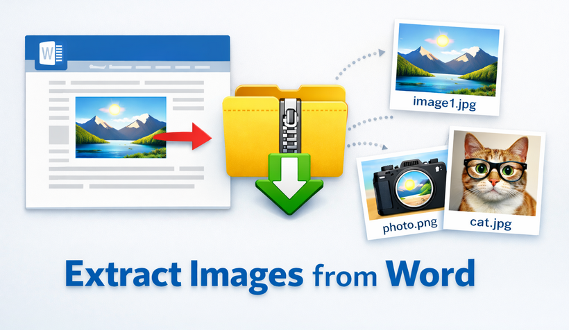 Meilleures méthodes gratuites pour extraire des images de documents Word Doc ou Docx