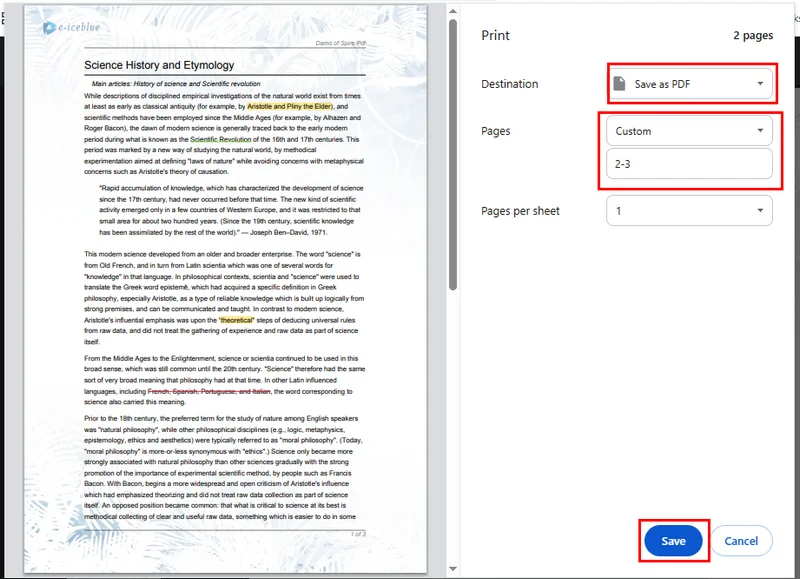 Guardar Páginas PDF de un PDF Usando Google Chrome