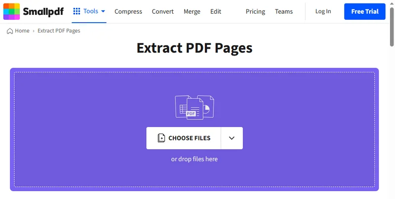 Extraer una Página de PDF de un PDF con Herramientas en Línea