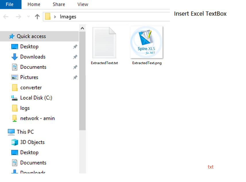 Extract Text and Image from TextBox