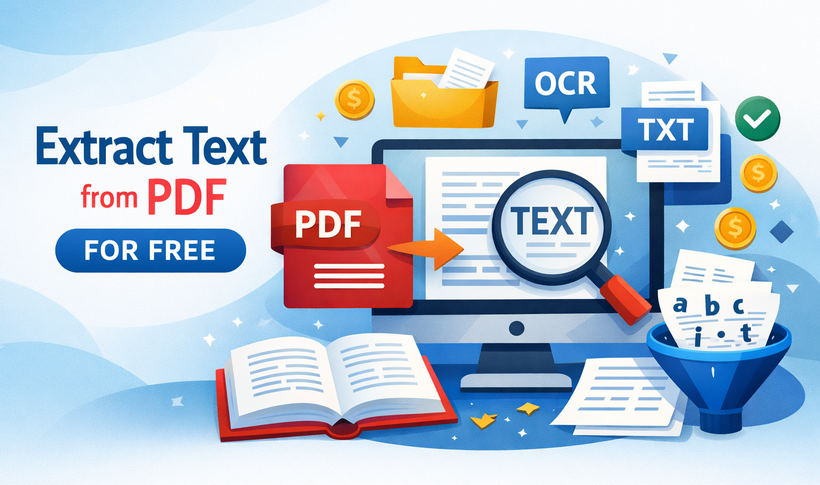 Best free methods to extract text from digital/scanned PDFs (with OCR)