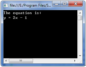 linear trendline excel equation