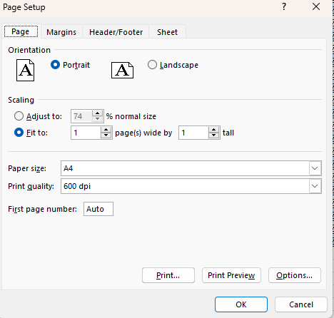 Worksheet scaled to fit one page with Spire.XLS for JavaScript