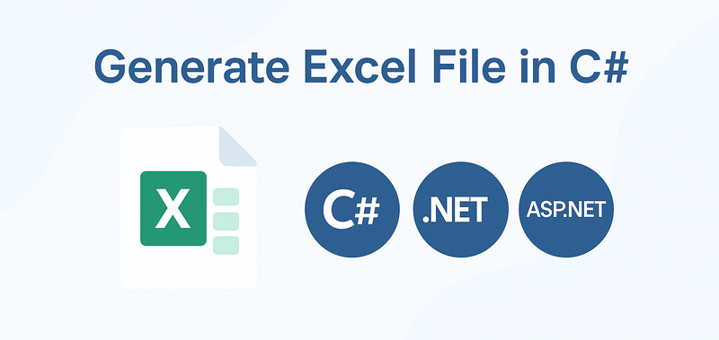 Generate Excel file using C# and Spire.XLS in .NET and ASP.NET applications