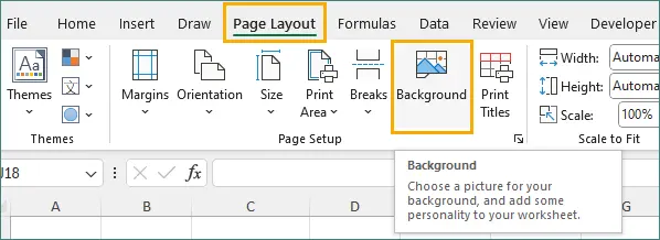 Vai a layout di pagina