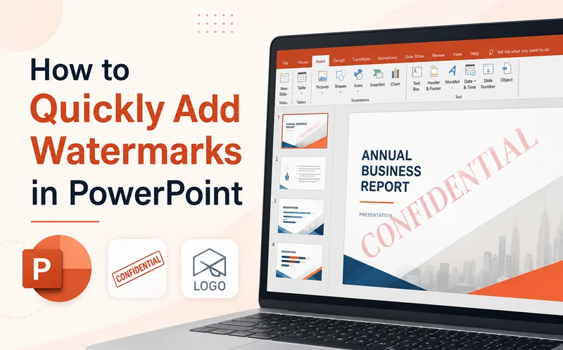 Comment ajouter rapidement des filigranes dans PowerPoint