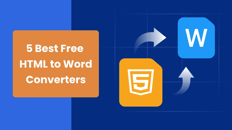 Top 5 HTML to Word Converters Online