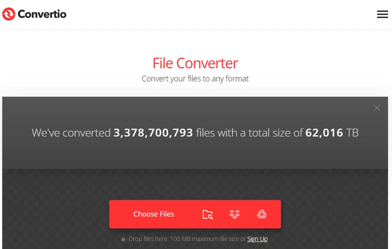 Convertio—Popular HTML to Word Documents Converter