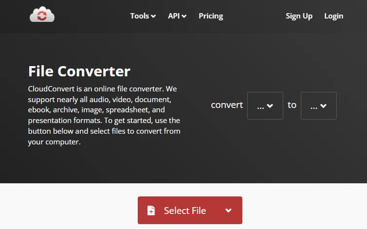 Handy HTML to Word Documents Converter: CloudConvert