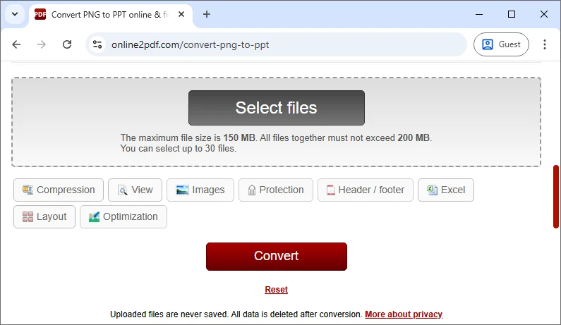 Convert Images to PPT using Free Online Tools