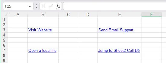Add Hyperlinks in Excel with Free Spire.XLS