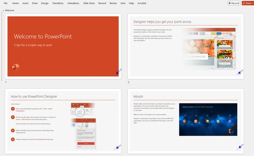 Add Slide Numbers to All Slides in PowerPoint