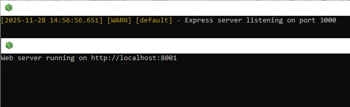 Windows Terminal Output