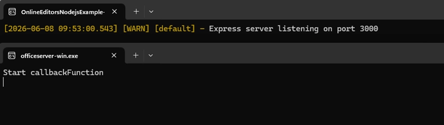 Windows Terminal Output