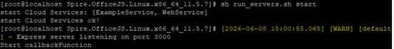 Linux Terminal Output