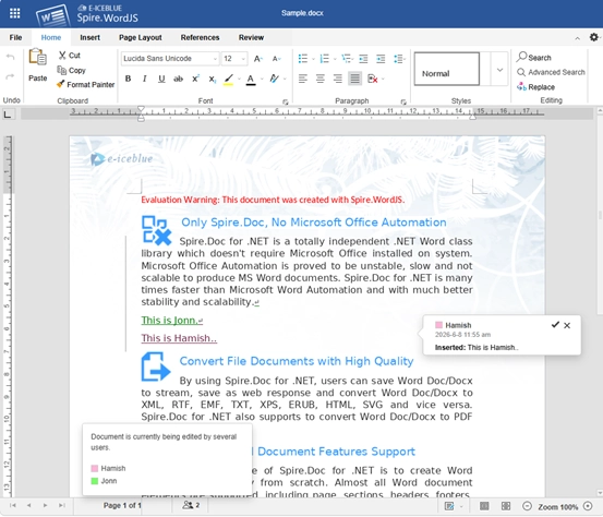 Collaborative Editing